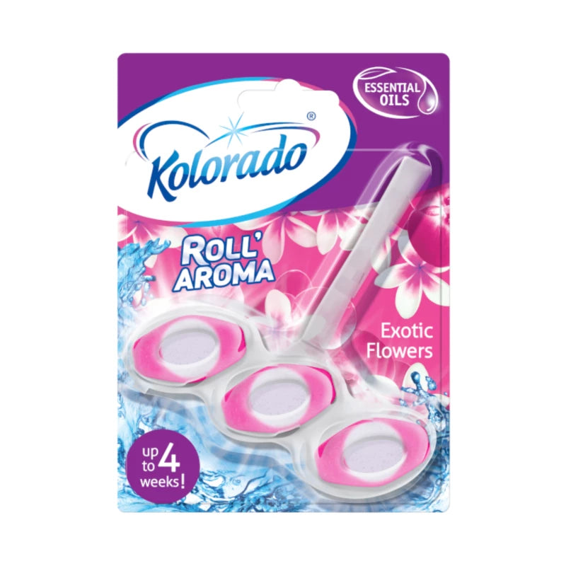 WC Blok Kolorado Fresh Toilet Exotické Kvety 2x51g